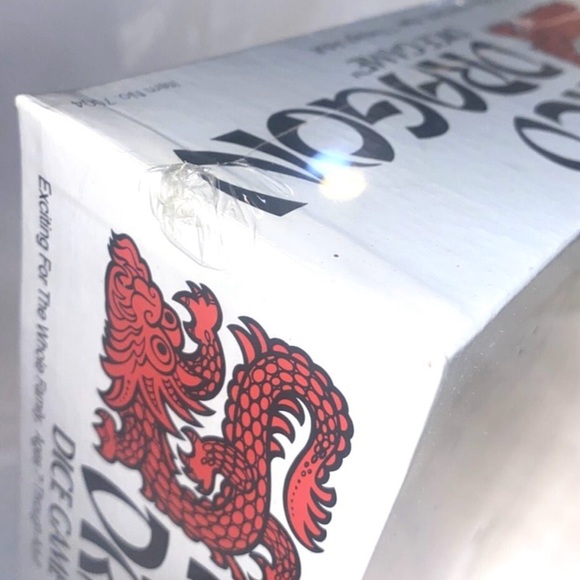 JAX 1995 Red Dragon Dice Game - Picture 2 of 3